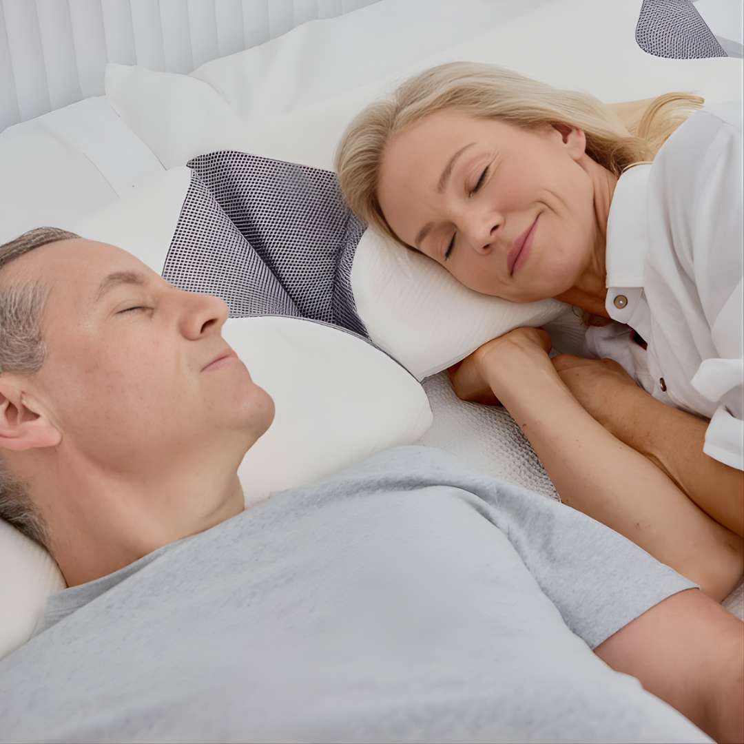 ErgoSleep™ | Elke ochtend wakker met pijn? Dit kussen maakt daar een einde aan.