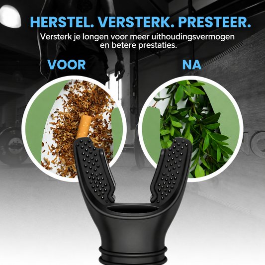 AdemKracht Pro™ | Voor Mensen Die Snel Buiten Adem Zijn, Benauwdheid Ervaren of Hun Conditie Willen Verbeteren! | 1+1 GRATIS!