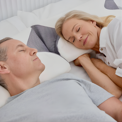 ErgoSleep™ | Elke ochtend wakker met pijn? Dit kussen maakt daar een einde aan.