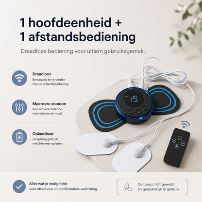 Neurorelief™ | Draagbare Oplossing voor Snelle Spierontspanning & Pijnverlichting!
