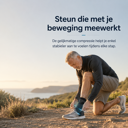 FlexiEnkel™ | Loop weer zonder pijn – ervaar directe stabiliteit bij elke stap. 1+1 GRATIS