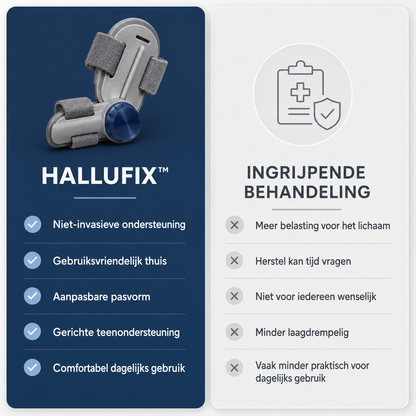 HalluFix™ | Loop weer zonder pijnlijke druk op je grote teen! | Nu met 50% Korting!