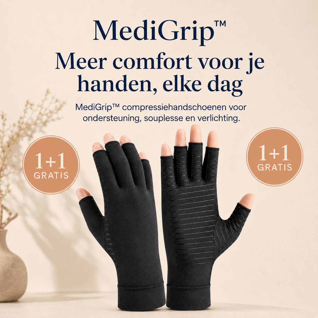 Medigrip™ | Verlichting zonder beperking! 1+1 Gratis