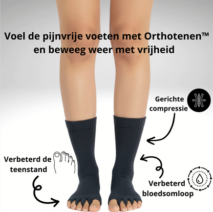Orthotenen™ Sokken die voetpijn verlichten! 1+1 GRATIS