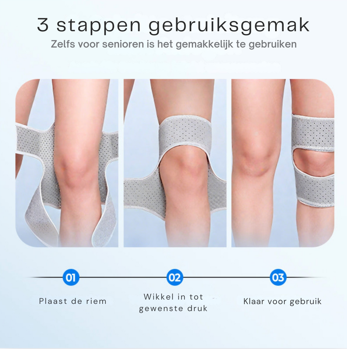 KnieFlex™ | Extra kracht. Extra grip. De extra ondersteuning die je voelt! 1+1 GRATIS!