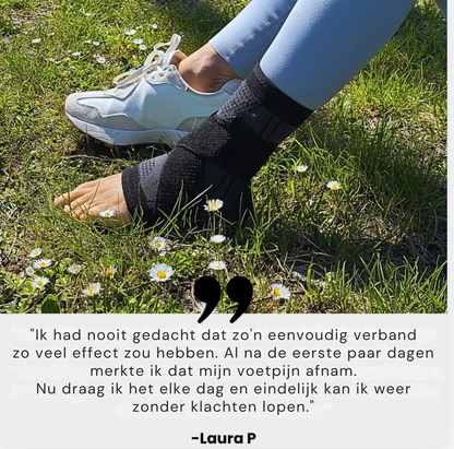Enkelzeker™ | Loop weer zonder pijn – ervaar directe stabiliteit bij elke stap. 1+1 GRATIS