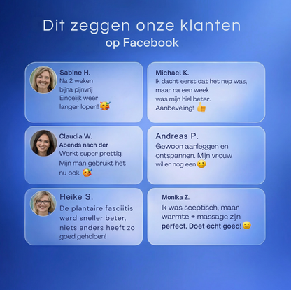 Voetvitaal™ | Ervaar Minder Voetpijn in Slechts 15 Minuten per dag | Dankzij de krachtige 3-in-1 | Warmte, Compressie en Puls­therapie