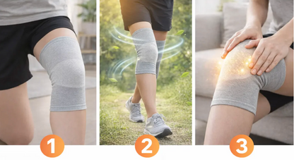 KnieComfort™ | Directe pijnverlichting & natuurlijk herstel, Ondersteunt je knieën en vermindert de druk 1+1 GRATIS