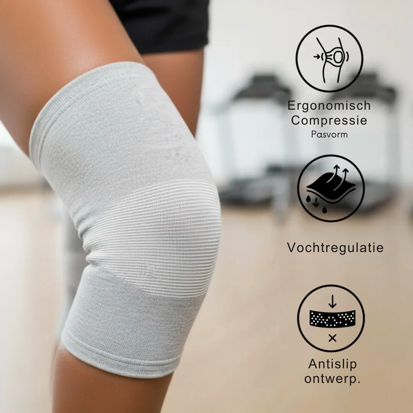 KnieComfort™ | Directe pijnverlichting & natuurlijk herstel, Ondersteunt je knieën en vermindert de druk 1+1 GRATIS