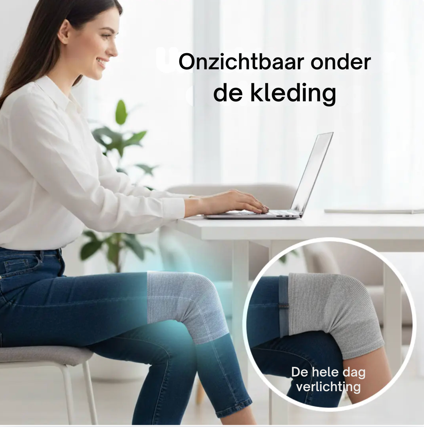 KnieComfort™ | Directe pijnverlichting & natuurlijk herstel, Ondersteunt je knieën en vermindert de druk 1+1 GRATIS
