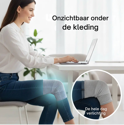 KnieComfort™ | Directe pijnverlichting & natuurlijk herstel, Ondersteunt je knieën en vermindert de druk 1+1 GRATIS