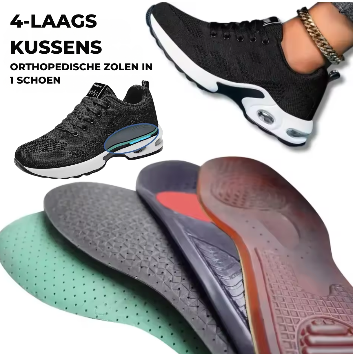 VitaForma™ - Sneakers met orthopedisch comfort