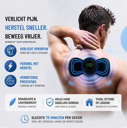 Neurorelief™ | Draagbare Oplossing voor Snelle Spierontspanning & Pijnverlichting!
